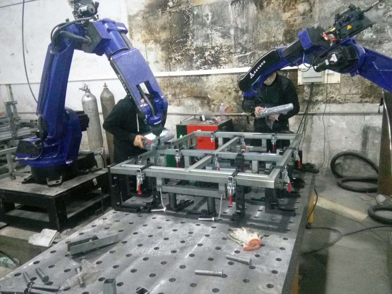 三维柔性工装平台