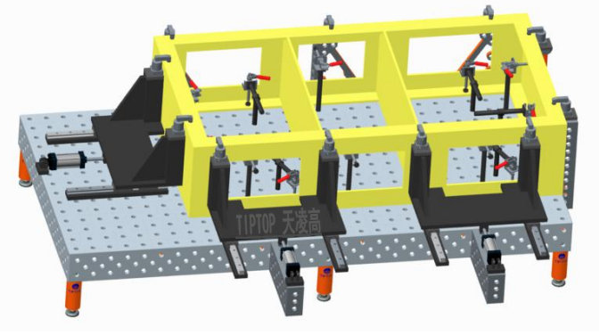 机器人焊接工装平台